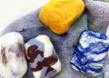 After Workshop: Wet Felting