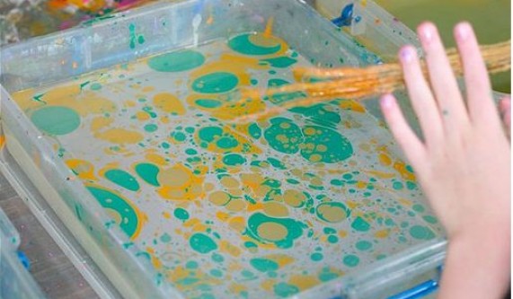 Intro to Paper Marbling