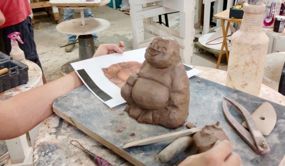 Clay & Mixed Media Sculpture (4 Hours)