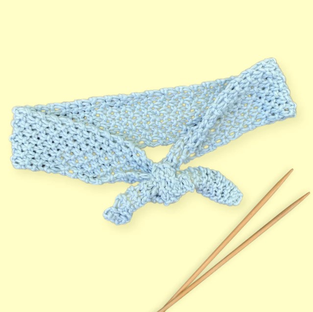 Knitting 102: Make a Bow Headband