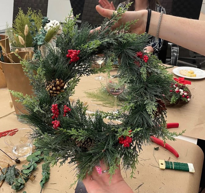 Holiday Wreath Making