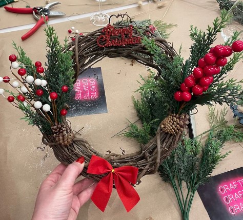 Holiday Wreath Making