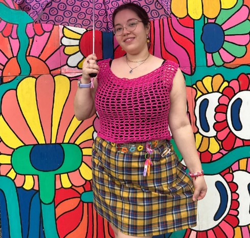 Crochet a Mesh Top