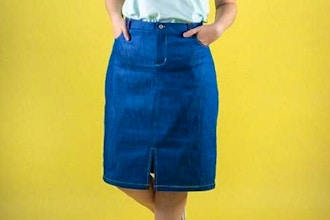 Sew A Denim Skirt