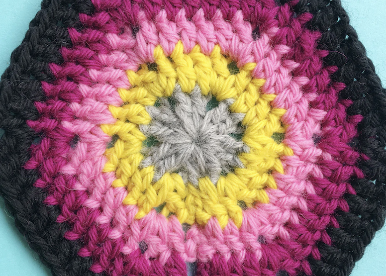 Crochet Hexagon Motifs