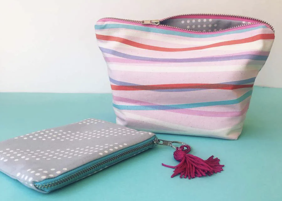 Sew Zipper Pouches