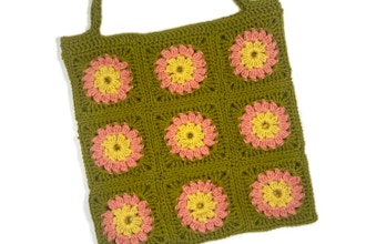 Crochet Granny Square Flowers