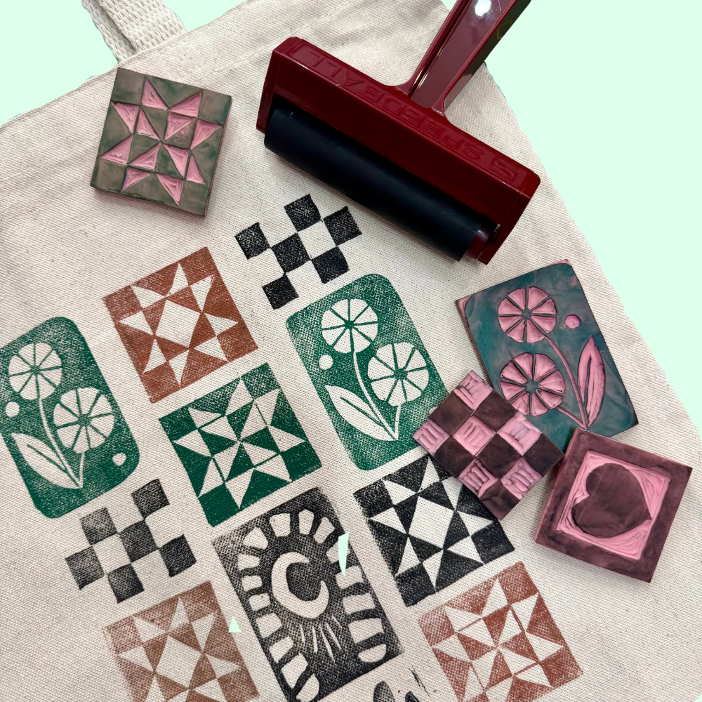 Block Printing 101: Tote Bag