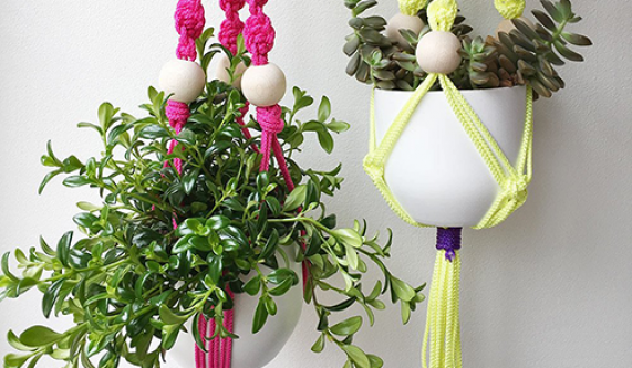 Virtual Workshop: Macrame Plant Hanger
