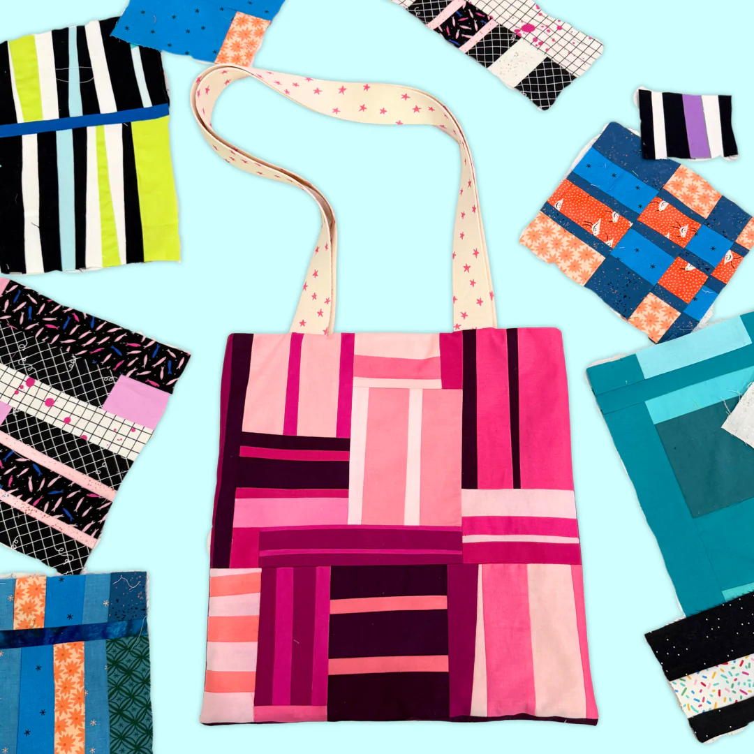 Scrappy Patchwork Tote (1-day Intensive)
