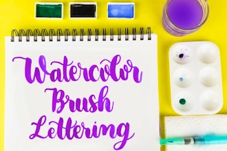 Watercolor Brush Lettering