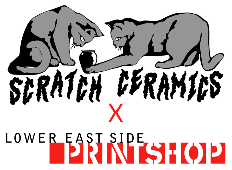 Scratch Ceramics X LESP Screenprinting Decals on Ceramics