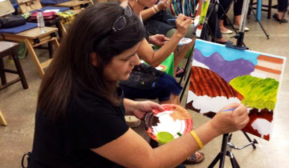 Art Program for Adults Painting Classes Los Angeles CourseHorse