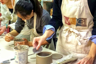 Couples Night Handbuilding Pottery Handbuilding Classes New York Coursehorse Mugi Studio