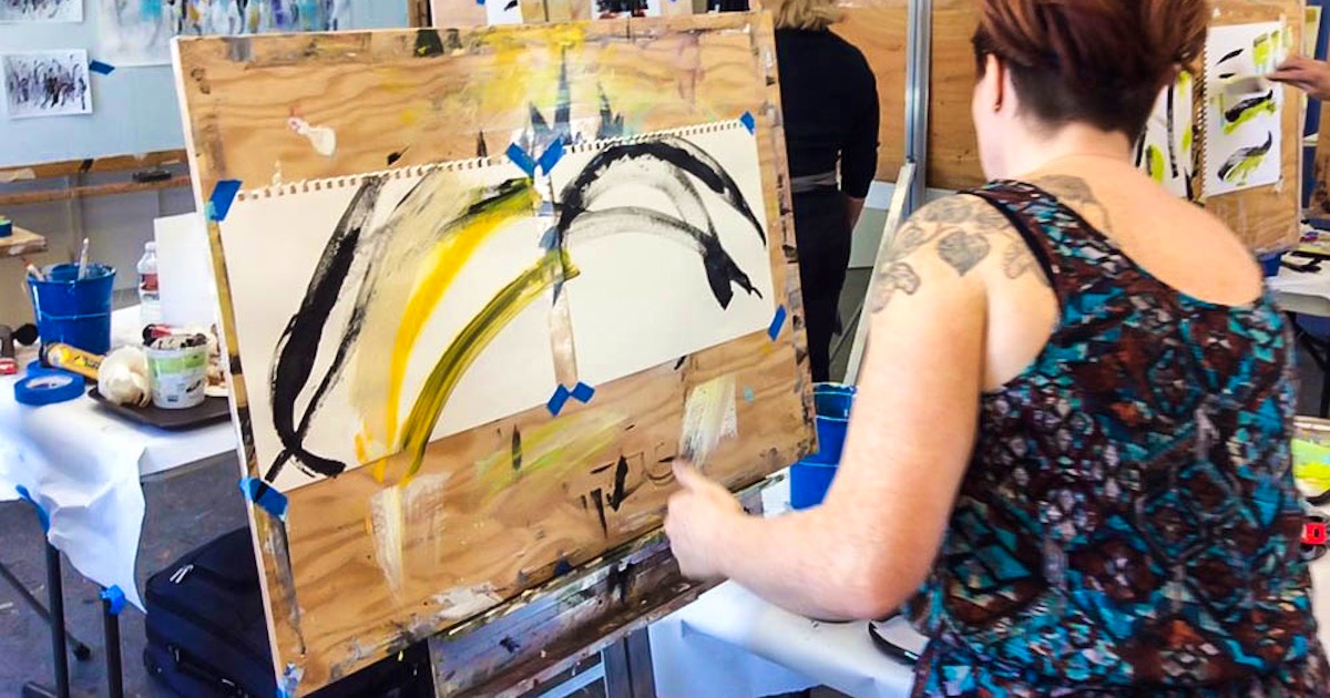 Ignite Your Wild Creativity Creating Abstract Painting Abstract