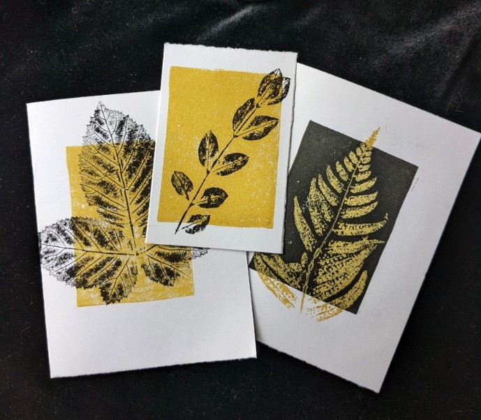Botanical Print-Making Holiday Card Workshop