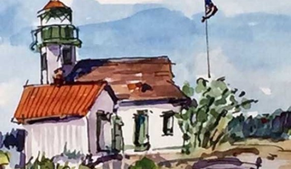 Sketching in Watercolor and Ink: Flowers and Gardens
