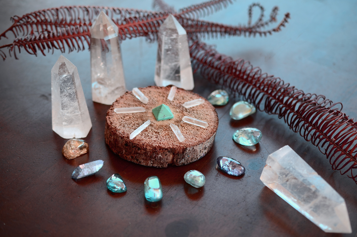 Channeled Crystal Art Workshop with Abigail