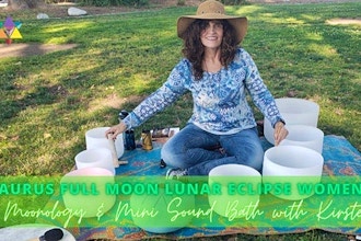 Taurus Full Moon Lunar Eclipse Womens Circle