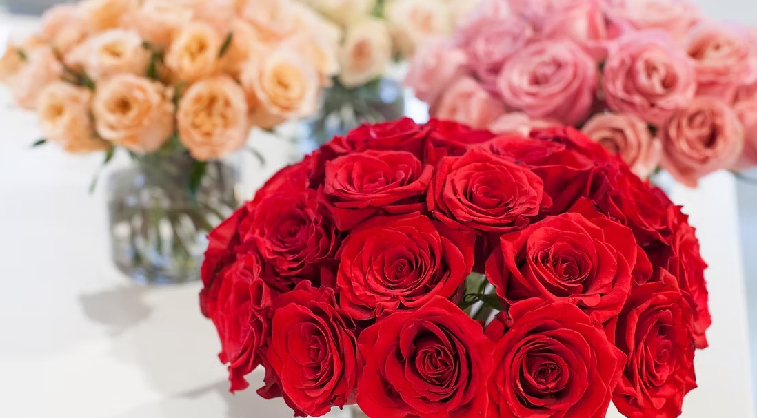 Valentine's Day at Flower School