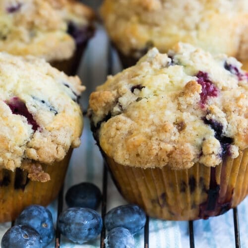 Baking 101: Blueberry Muffins, Yellow Cake, Fruit Galette
