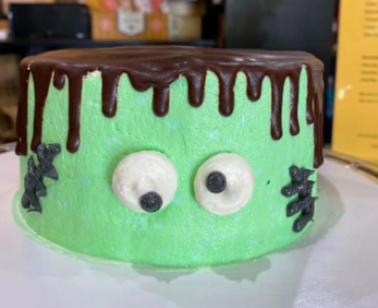 Cake Decorating: Frankenstein Cake
