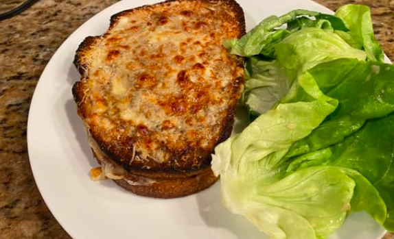 French: Croque Monsieur, Frites, Bistro Salad, Individual Tart Tartin