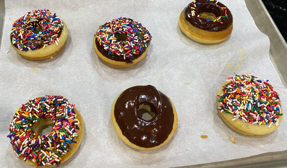 Kids Baking: Baked Donuts, Thick Chocolate Chip Cookies & Peanut Butter Blossoms