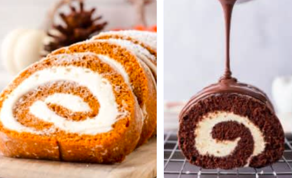 Cake Making: Pumpkin Roll & Swiss Roll Cakes