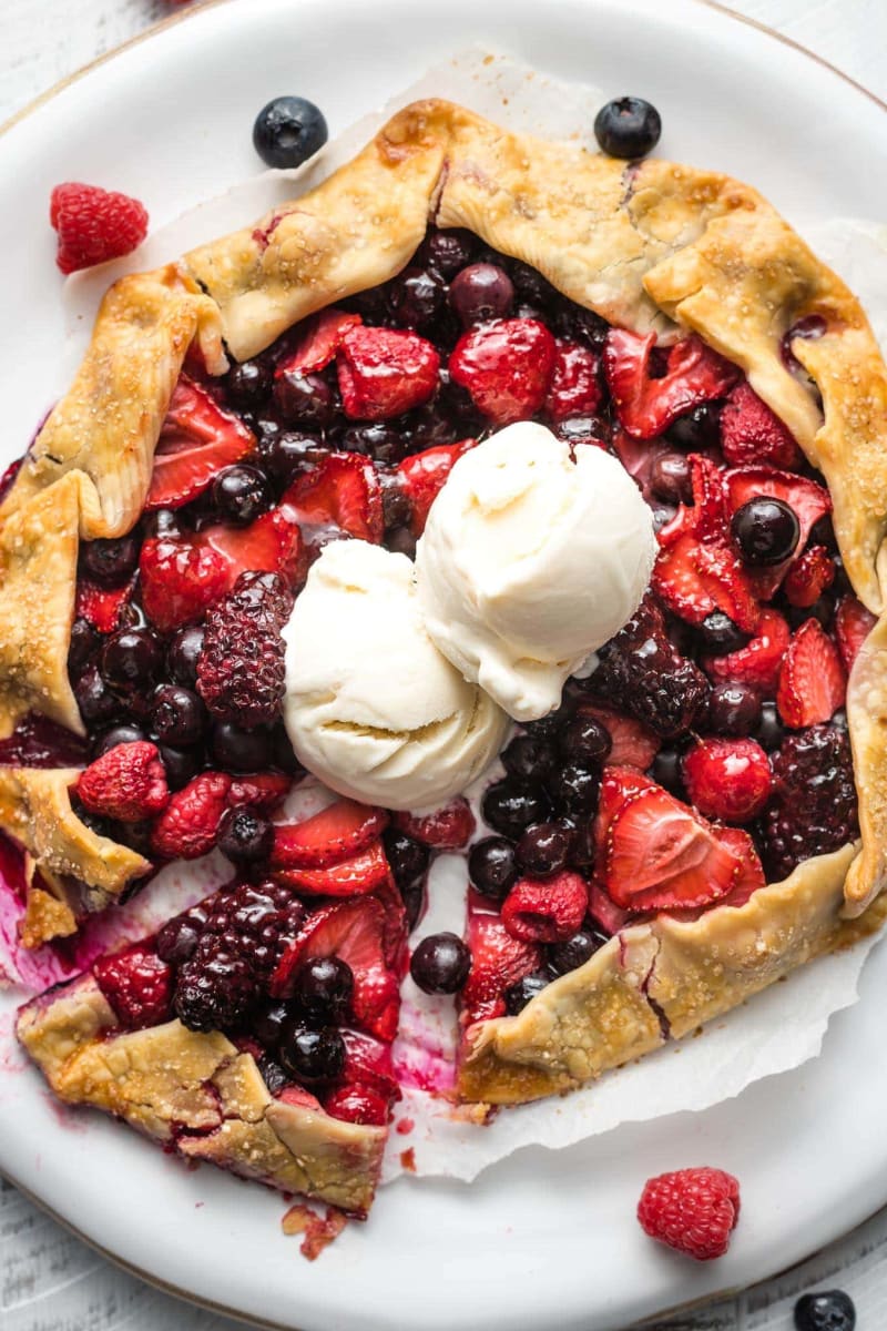 Baking 101: Blueberry Muffins, Yellow Cake, Fruit Galette