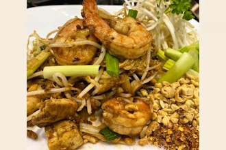 Thai: Pad Thai, Thai Green Salad, Mango Sticky Rice