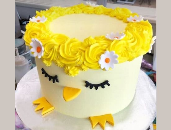 Cake Decorating: Spring Chick