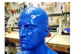 Life Casting – Molding the Head