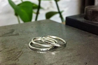 Silver Stacked Ring Workshop