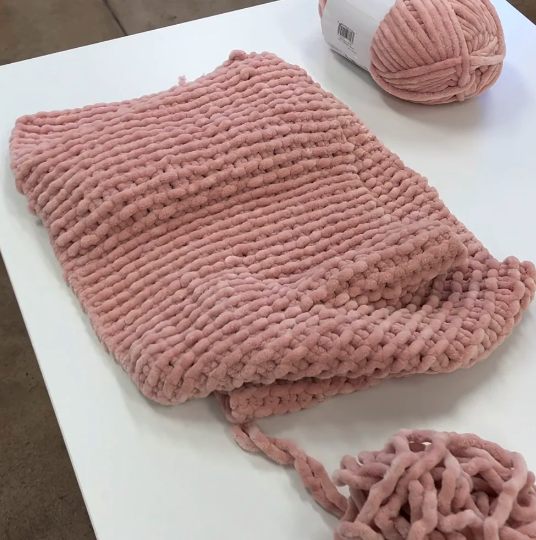 Knitting 101 Class: Chunky Blanket
