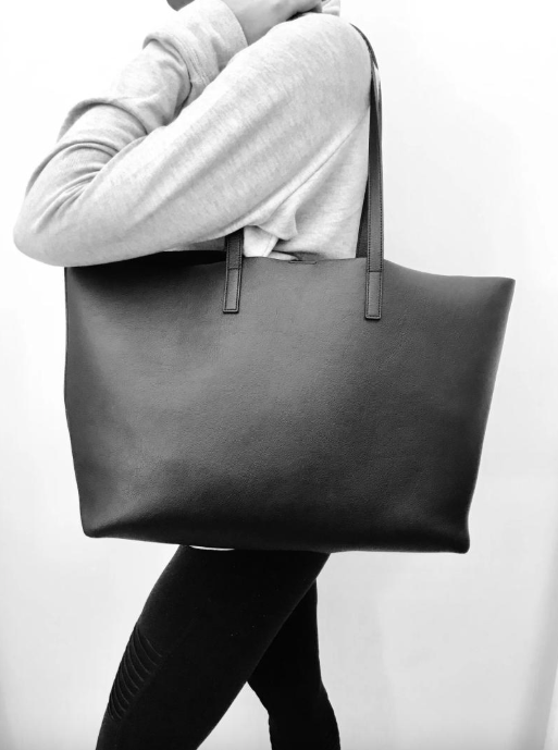 Leather Tote Bag (New Jersey)