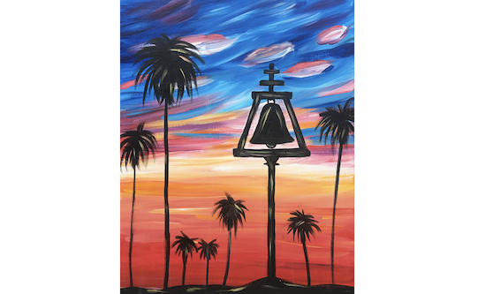 Paint & Sip "Riverside Pride" [Class in Los Angeles] The Paint Sesh