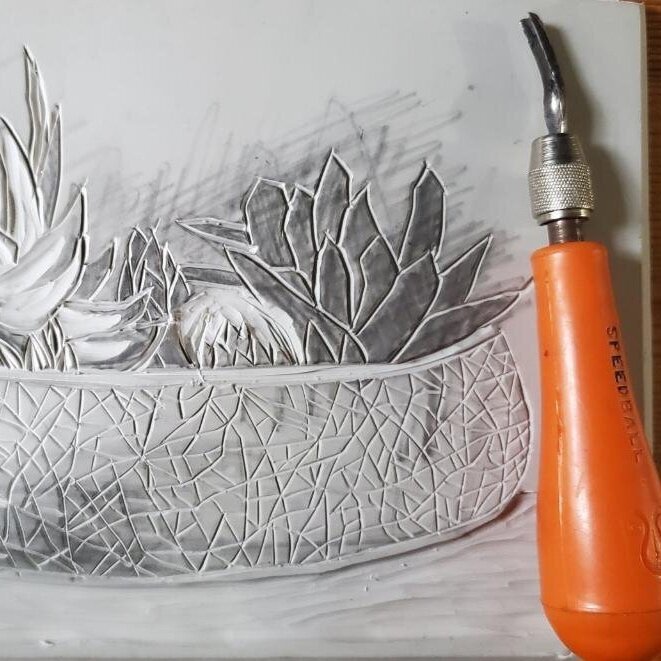 Linocut Printmaking