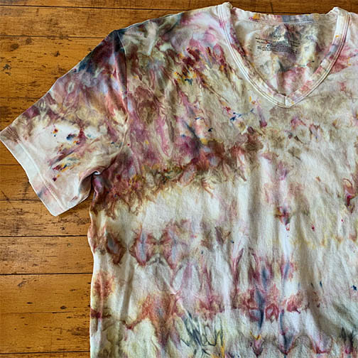 Ice Tie Dye Online Workshop for Beginners