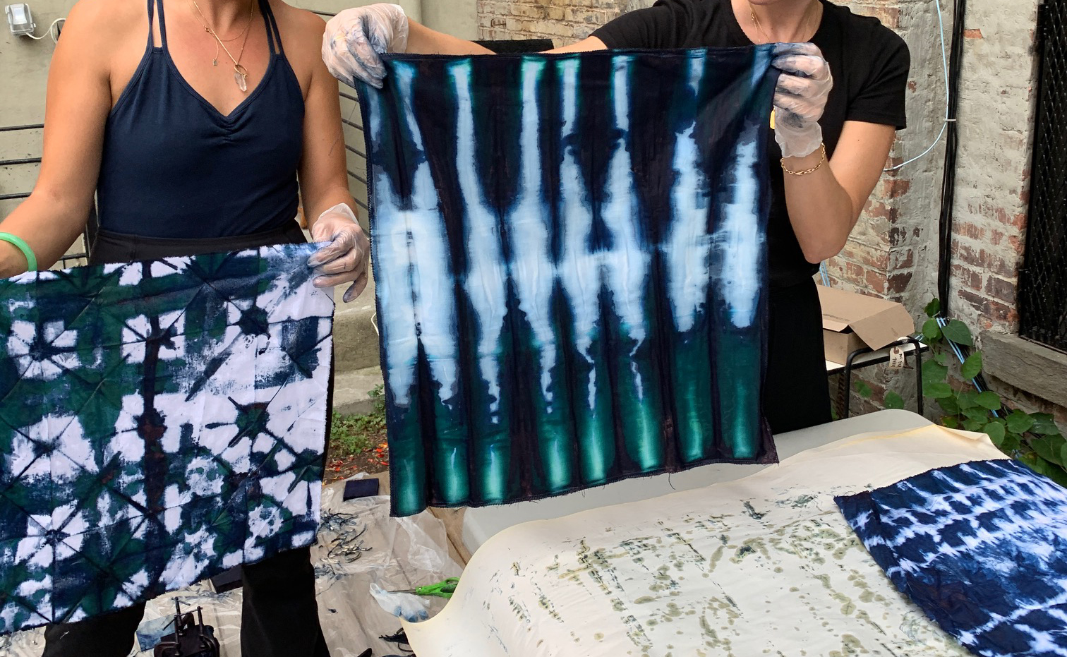 Shibori Indigo Tie Dye for Beginners