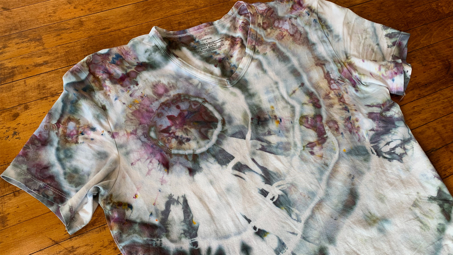 Ice Tie Dye Online Workshop for Beginners