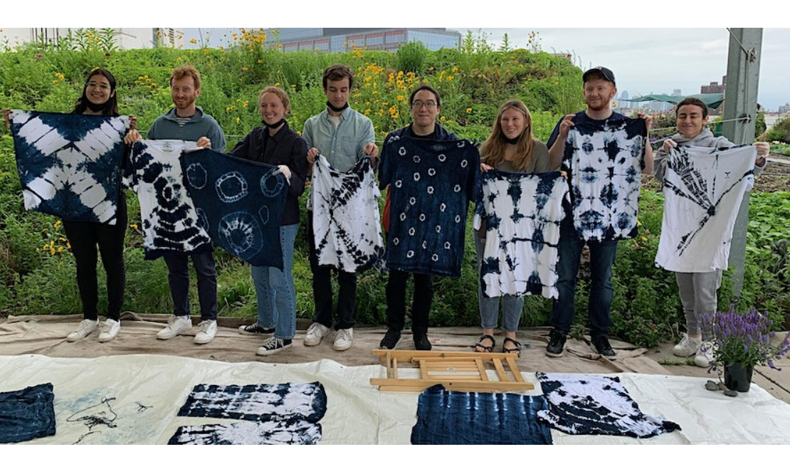 Indigo Tie Dye Shibori Family Workshop