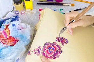 Batik Fabric Dying Textile Painting Classes Los Angeles Coursehorse Craft Sierra Madre