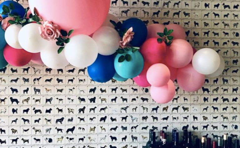 Balloon Garlands with Party Witch