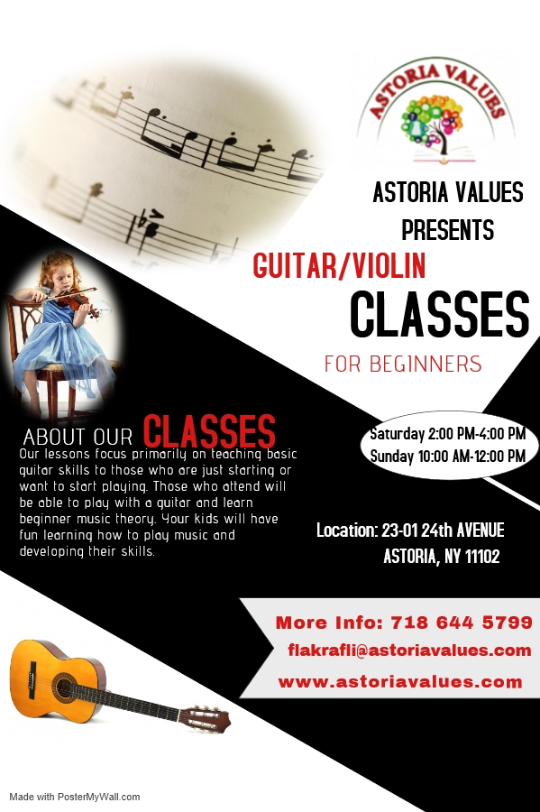 Guitar/ violin class