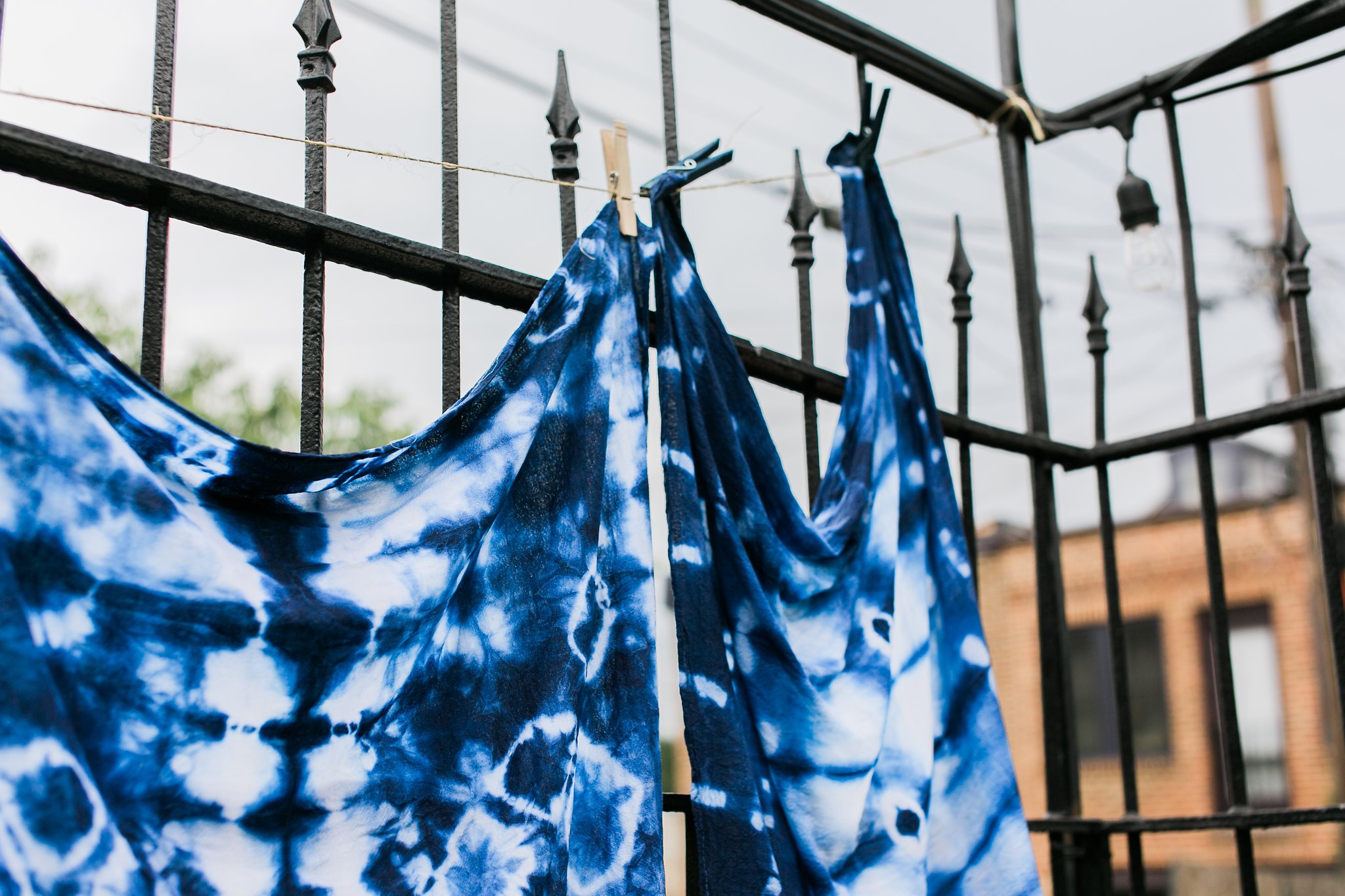 Shibori Dyeing at Kings County Distillery