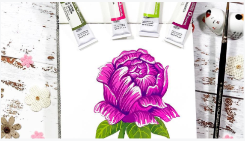 Botanical Illustration in Gouache