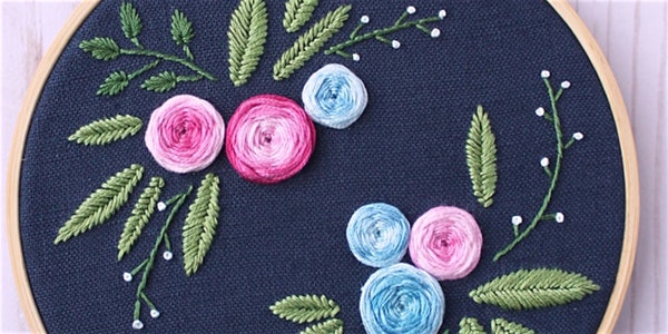 Modern Embroidery Art Live Online