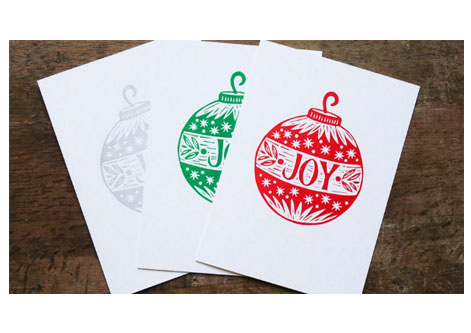 Make Custom Holiday Cards and Gift Tags at West Elm