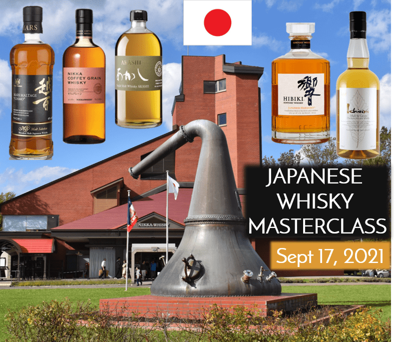 Online Japanese Whisky Tasting Masterclass at Home